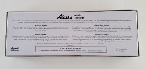 Alaska The Inside Passage Panoramic Jigsaw Puzzle 500pc - Picture 2 of 10