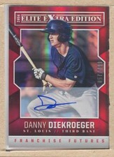 Danny Diekroeger 52 2014 Elite Extra Edition Franchise Futures Auto /799