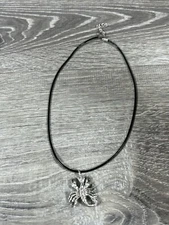 Vintage Silver Color scorpion Bug costume jewelry necklace Retro bin 25