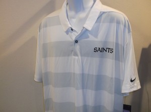 nike saints polo