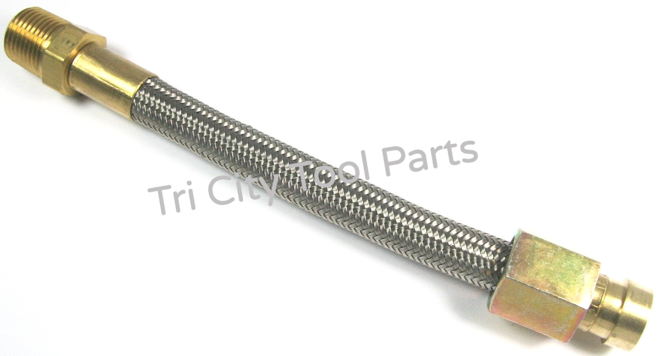 FDT9.5 / 145F Rolair  Steel Braided Discharge line 4090HK17 1040HK18