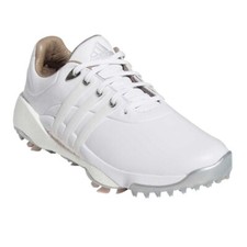Nuevos zapatos de golf Adidas para mujer Golf Tour 360 GV9662 blancos/casi rosas talla 7,5