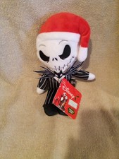 Disney Nightmare Before Christmas Jack Plush Dog Toy with Squeaker 9" NEW