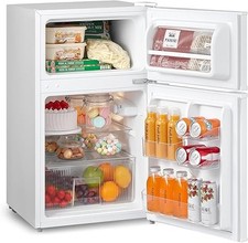 Under-Counter Fridge Freezer 87L - Compact, Energy Efficient, Quiet, Reversible