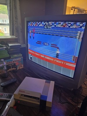 Pro Wrestling (Nintendo NES, 1988) Game & Sleeve
