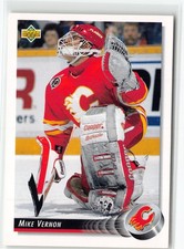Mike Vernon Calgary Flames 1992 #112