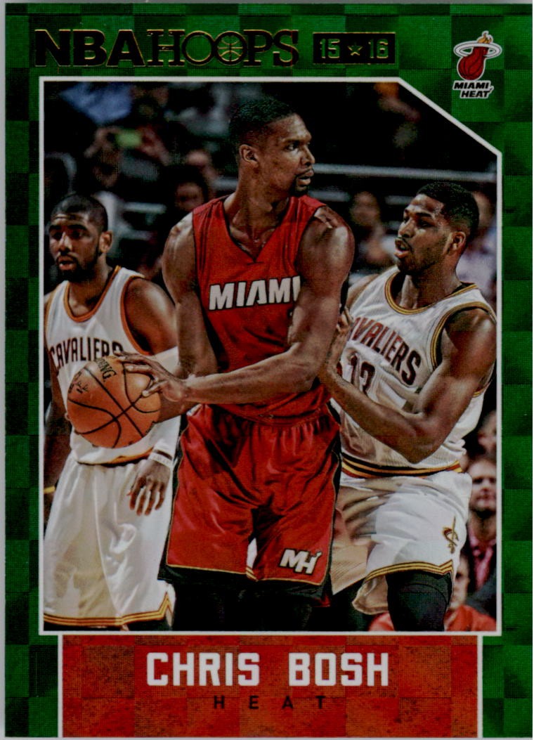 2015-16 Hoops Green #147 Chris Bosh - BSK