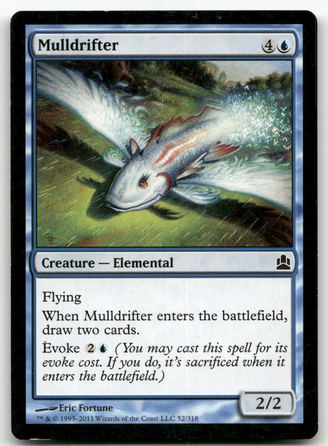 Mulldrifter #52 (MP) Commander CMD Magic MTG