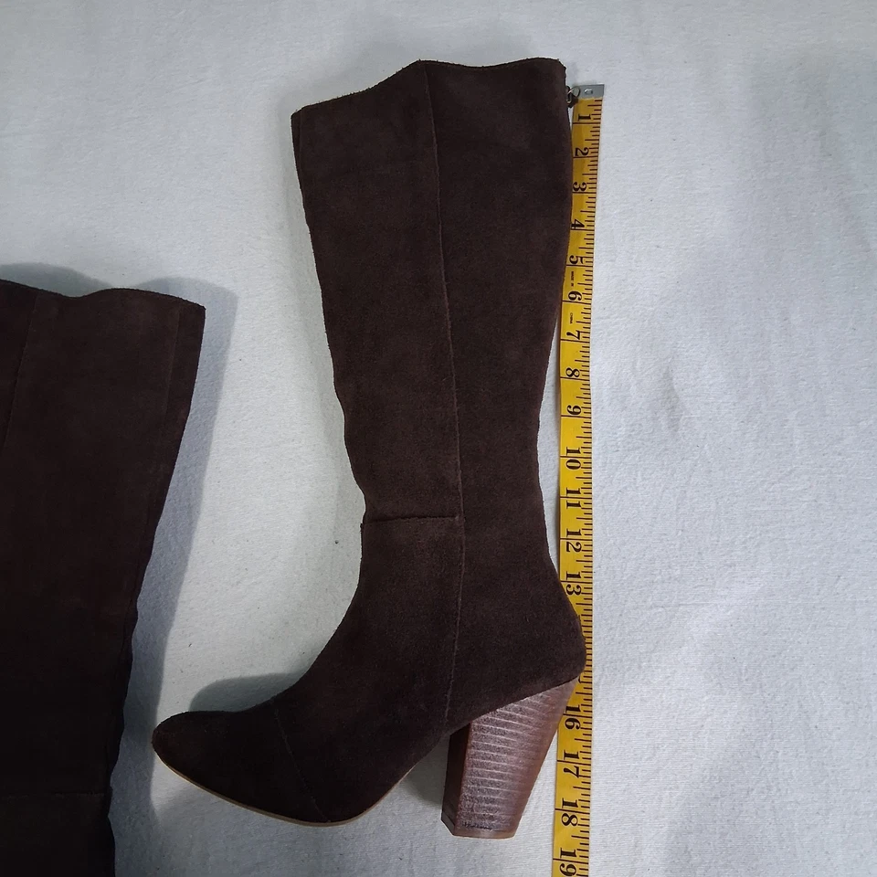 Botas de Gamuza Matisse Savannah Calce Ajustado Hasta la Rodilla Marrón Chocolate Talla 8  Foto 3 de 4