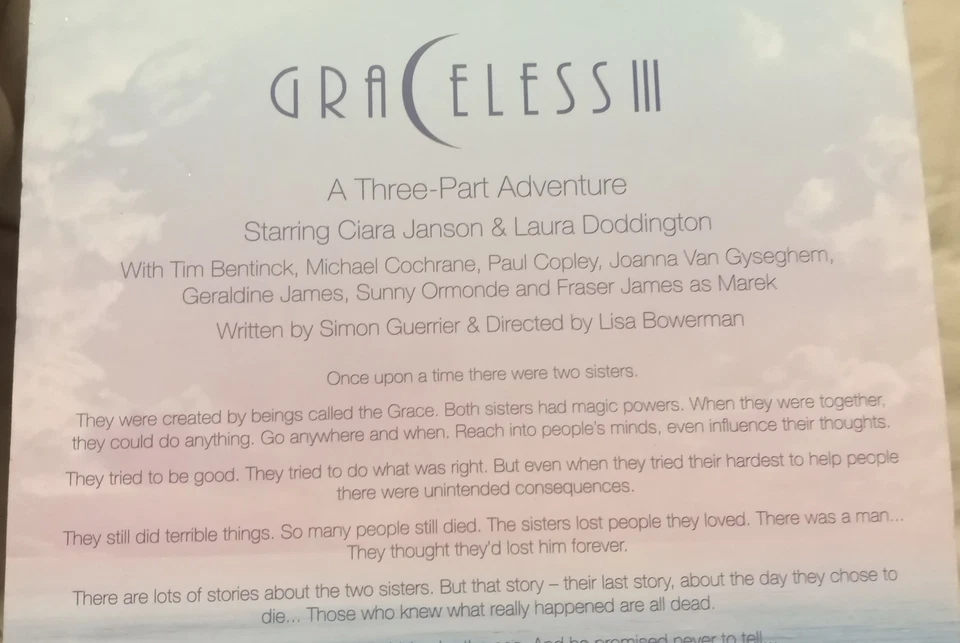 Graceless 1 2 3 4 Full Series Simon Guerrier Big Finish CD Doctor Who Sci-fi - Image 4 of 4