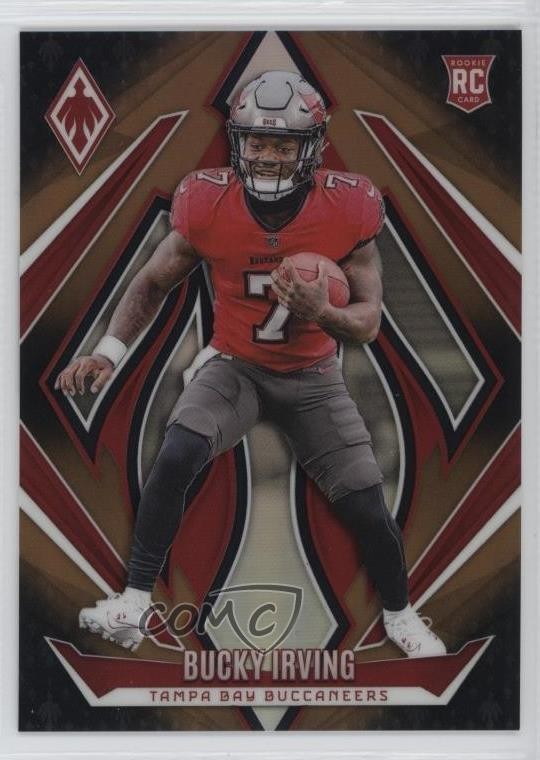 2024 Panini Phoenix Rookies Bronze Fade 109/125 Bucky Irving #166 Rookie RC 8f7