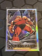 2024 SkyBox Marvel Masterpieces 92 Platinum Juggernaut #45 Rainbow