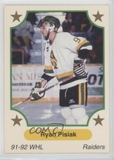 1991-92 7th Inning Sketch WHL Ryan Pisiak #259 0a4