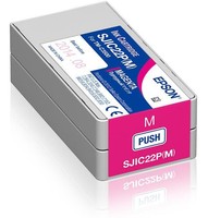 Epson C33S020603 Ink Magenta SJIC22P(M): Cartridge For Colorworks C3500 (Mag ~E~