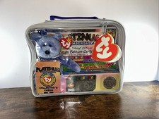 Ty Beanie Babies Platinum Membership Case w/ Clubby II Retired 1999 Silver Coin