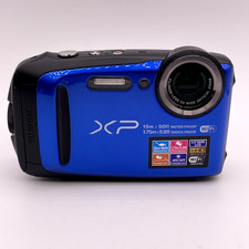 Fujifilm FinePix XP90 Waterproof Digital Camera   Blue   Working