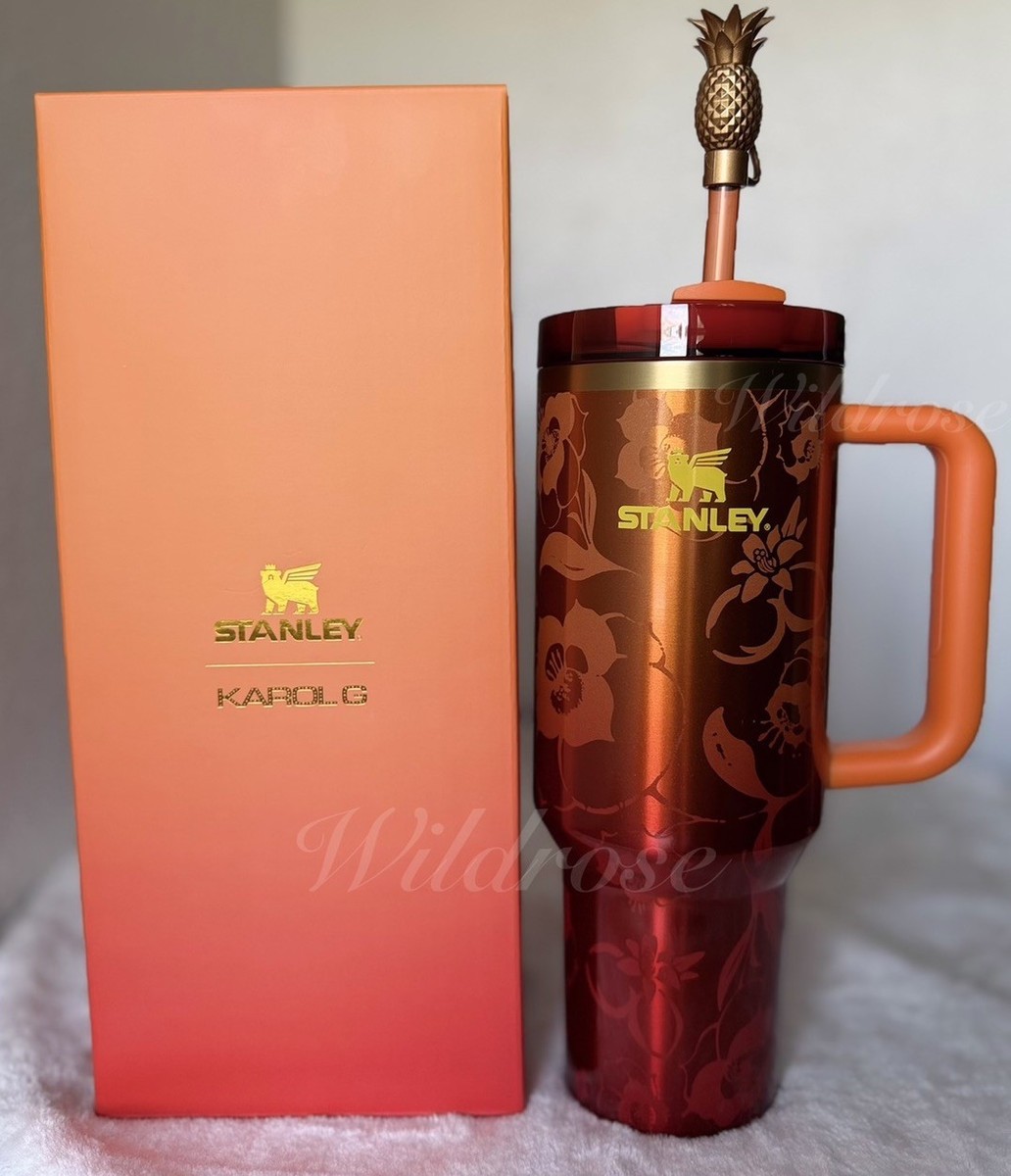 Stanley x KAROL G 40oz Quencher H2.O FlowState Tumbler Cup New