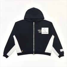 GOTOFREE AMERICAN HIGH STREET HOODIE HOODED UNISEX ZIP SWEATSHIRT COAT JACKET