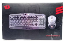 Redragon Gaming Essentials Wired Keyboard And Mouse 2 In 1 Set - Black