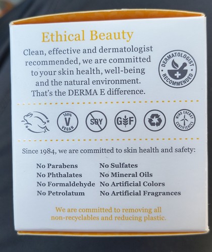 DERMA•E 3 Vit C Creams! Eye (.5oz), Night & Renewing Moisturizer (2 oz Each) - Picture 12 of 19