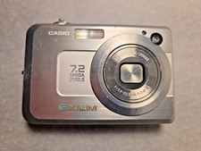 Casio EXILIM ZOOM EX-Z750 7.2MP Digital Camera w/Battery - UNTESTED AS IS
