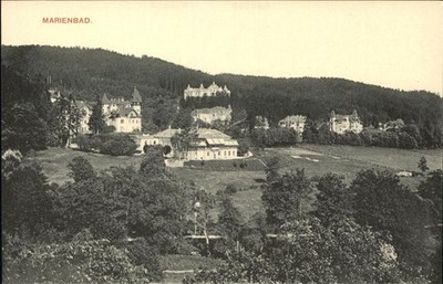 Marienbad Tschechien Boehmen Teilansicht Böhmen
