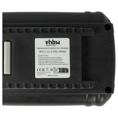 Akku 5Ah 36V für Ryobi BPL3626 BPL3626D BPL3640 BPL3640D BPL3650 5133002166 - Bild 5 von 9