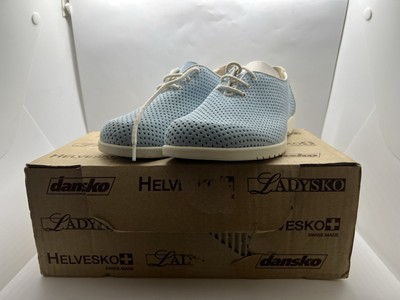 Helvesko Schuhe Damen UK 6 EU 39 Mesh Schnürschuhe Sneaker Comfort Blau