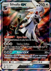Silvally GX 90/111 Crimson Invasion Ultra Rare Holo