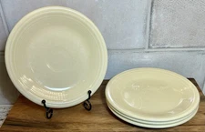4 Vtg Fiesta Homer Laughlin Plate Yellow Bread And Butter 7 1/4" Set of 4 USA