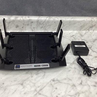 NETGEAR Nighthawk X6 Ac3200 Tri-Band WiFi Router Model R8000