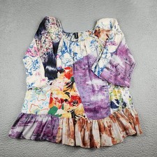 Sacred Threads Top Womens Extra Large Purple ...