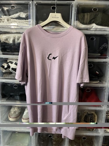 Rare Moncler Genius 7 Moncler Fragment Hiroshi Fujiwara Purple Logo T-Shirt $895