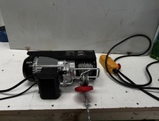 Warrior Winches Electric Hoist 500kg 240v Gantry Lifting, for Workshop / Garage