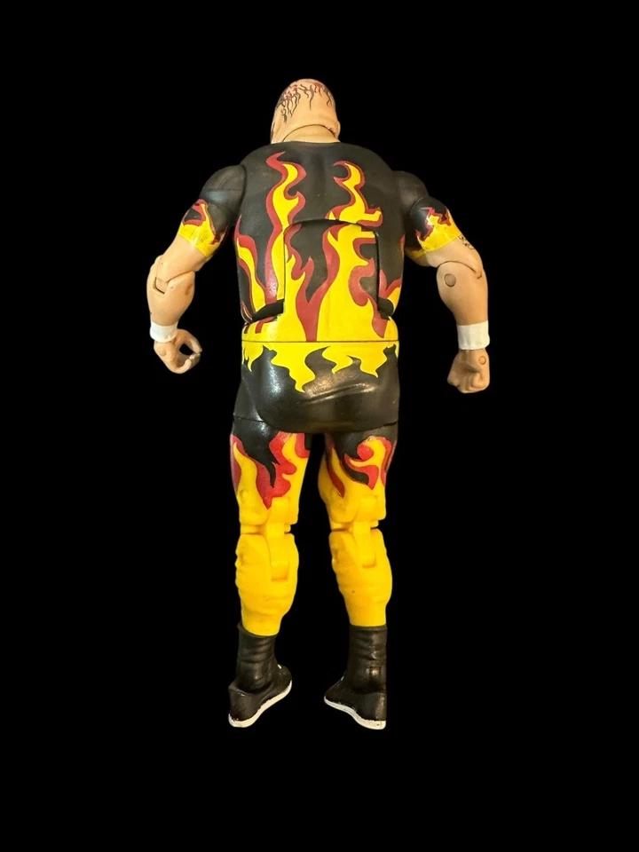 Boneco de luta livre 2011 Mattel WWE Elite exclusivo Flashback Bam Bam Bigelow - Imagem 3 de 4