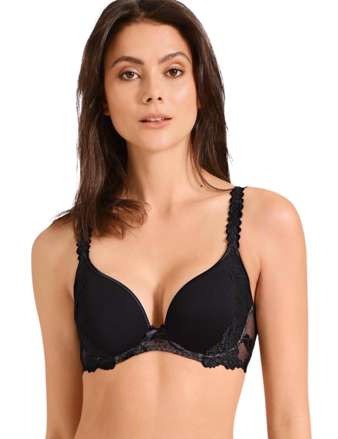 36E Aubade Softessence Bra Spacer Plunge Underwired Womens Luxury Lingerie TMN09