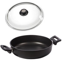 Eurolux Guss Kasserolle Ø 32 Cm Induktion Set Mit Glasdeckel Antihaft Bratentopf