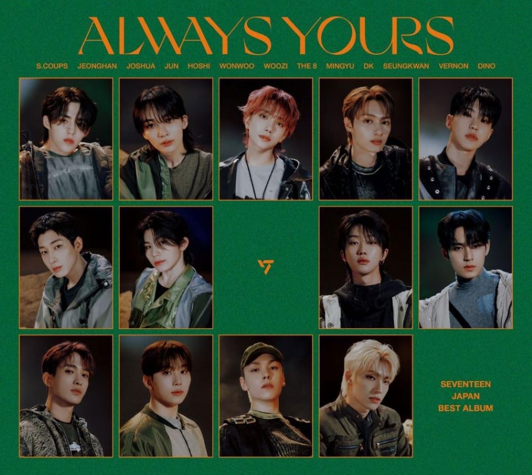 SEVENTEEN JAPAN BEST ALBUM ALWAYS YOURS Limited Edition D From Japan 2 CD 27tr