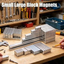 Small Large Block Fridge Neodymium Magnets Super Strong Rare Earth Magnet Lot