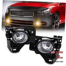 Fog Lights Assembly Replacement For 2009-2014 Nissan Maxima with H11 12V 55W