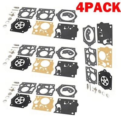 4pack For McCulloch Mac PROMAC 700 PM 10-10 K10-SDC Carburetor Carb Repair Kit