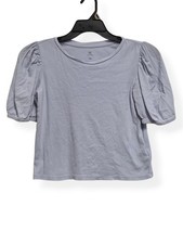 GAP KIDS Blue Short Sleeve Blouse, Girls XXL 14-16