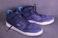 Lacoste Explorateur Mid Herren Sneaker Sportschuhe Boots Gr. 43 blau weiß BS991