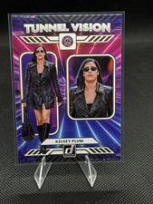 2025 Donruss WNBA Kelsey Plum Tunnel Vision Press Proof Purple #3 Sparks