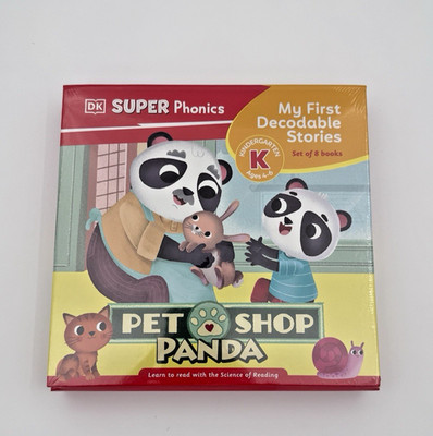 DK Super Phonics My First Decodable Stories Pet Shop Panda (Mixed Media Product)