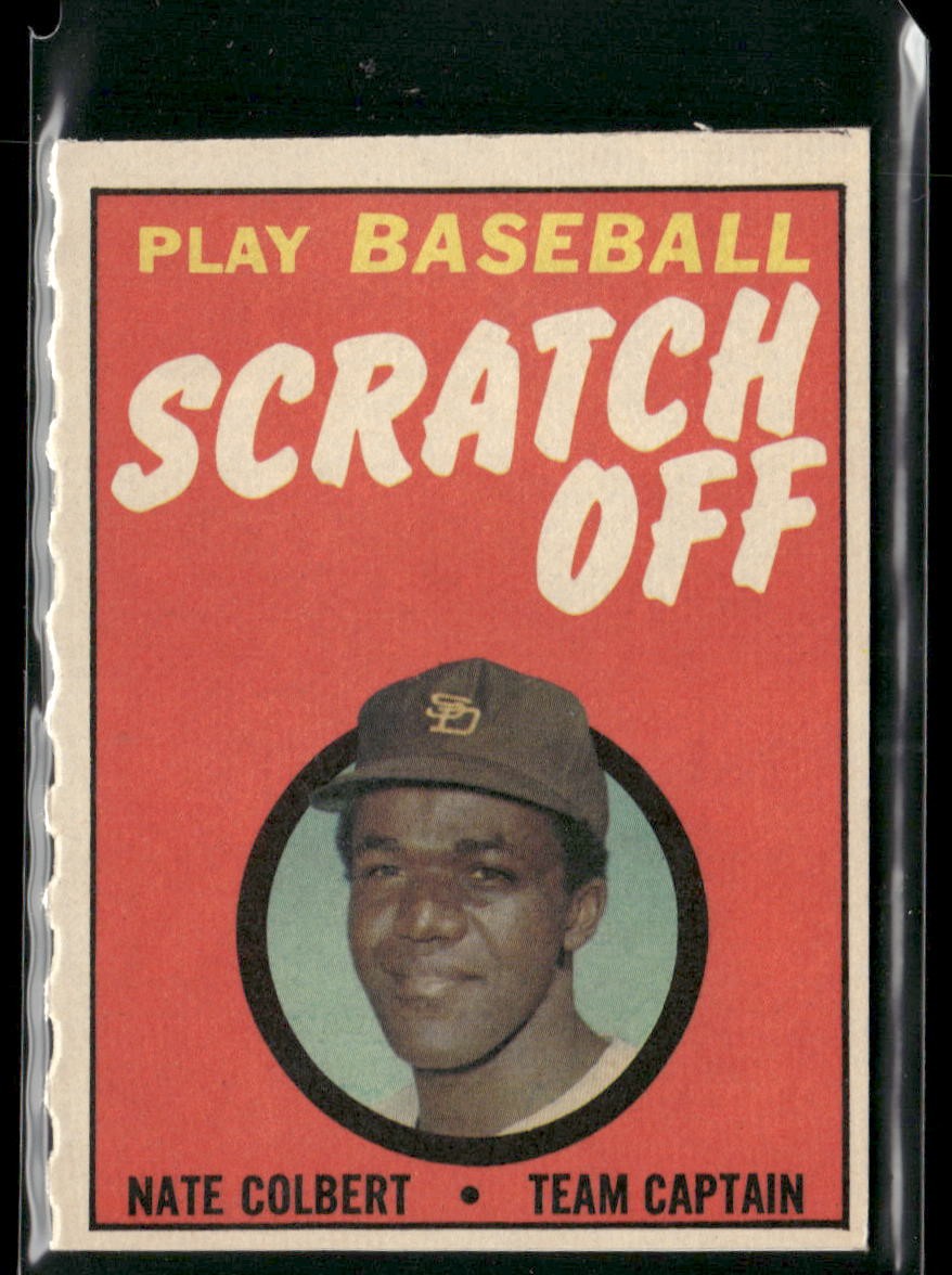 1970 Topps #NNO Nate Colbert VG/VG-EX