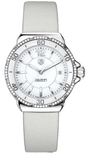 Tag Heuer Formula 1 WAH1213.FC6219 Stainless Steel White Dial 37mm Women's Watch