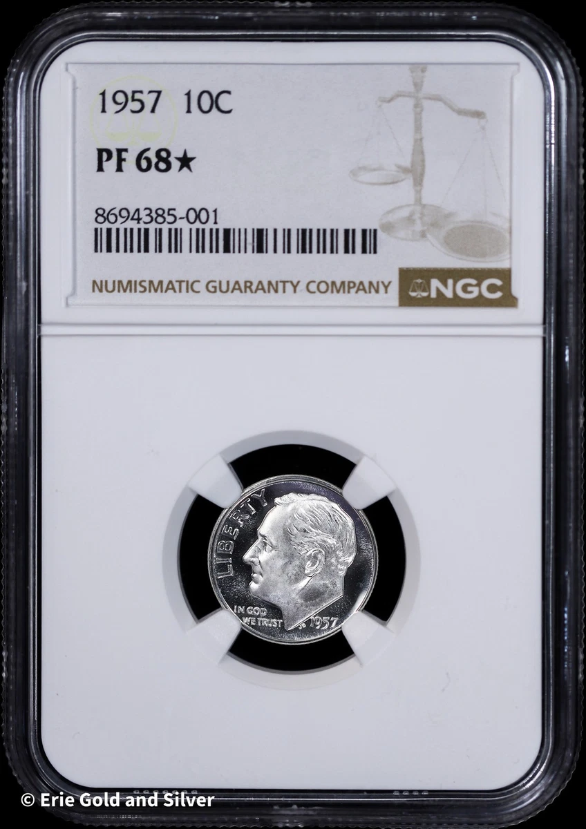 Silver Proof 1957 Roosevelt Dimes (1946-Now) for sale | eBay