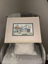 Donna Burgess Watercolor Market 19”x24.25”