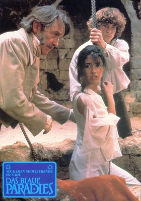DAS BLAUE PARADIES: 1 AUSHANGFOTO (21x30cm) PHOEBE CATES WILLIE AAMES -13-